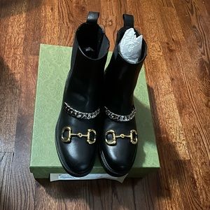Gucci Womens Black Size 39 Boots